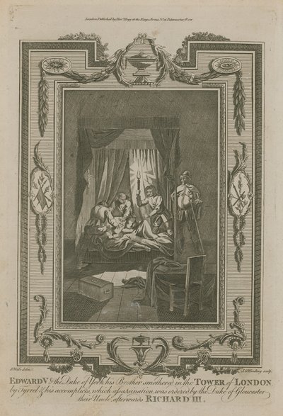 Príncipes en la Torre de Samuel Wale