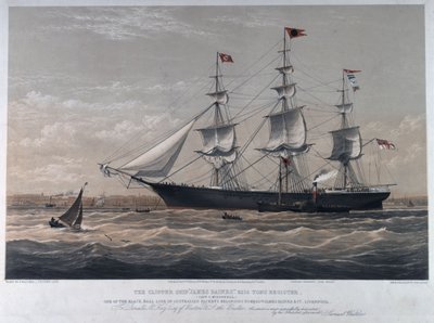 Barco clíper "James Baines de Samuel Walters
