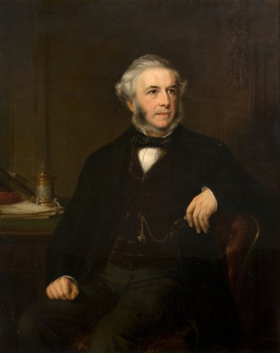 Retrato de George Richards Elkington de Samuel West