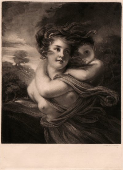 Miss Emma Hart (después Lady Hamilton) como Bacante de Samuel William Reynolds