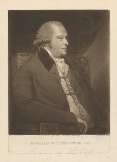 Sir Watkin Williams-Wynn, 4º Barón Wynn de Samuel William Reynolds