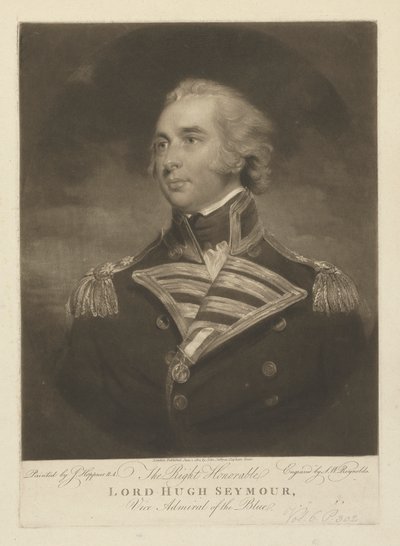 Vicealmirante Lord Hugh Seymour de Samuel William Reynolds