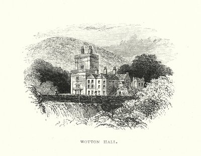 Watton Hall (grabado) de Samuel Williams