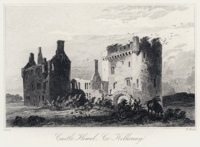 Castillo Howel, Co Kilkenny de Samuel after Austin