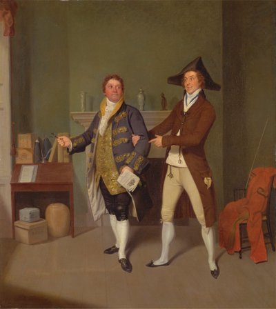 John Quick y John Fawcett en "La manera de casarse" de Thomas Moreton de Samuel de Wilde