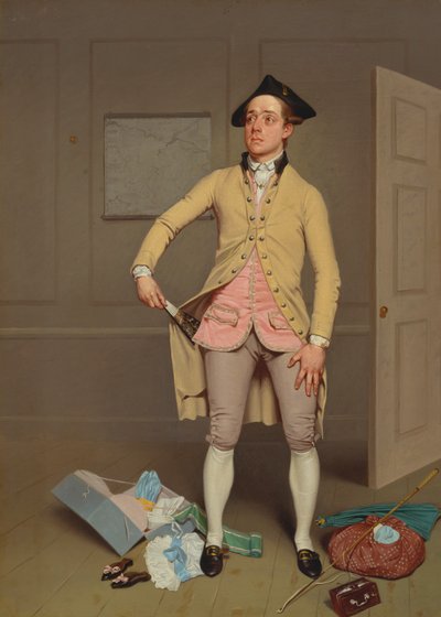 Samuel Thomas Russell en "El alcalde de Garratt" de Samuel Foote de Samuel de Wilde