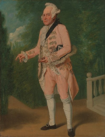 Thomas King en "El matrimonio clandestino" de George Colman y David Garrick de Samuel de Wilde