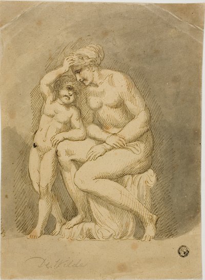 Venus y Cupido de Samuel de Wilde