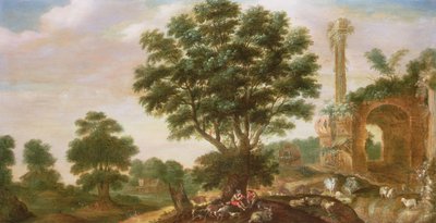 Mercurio y Argos de Samuel van den Hecken