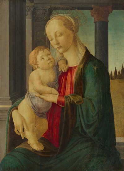 Madonna y niño, c.1467 de Sandro Botticelli