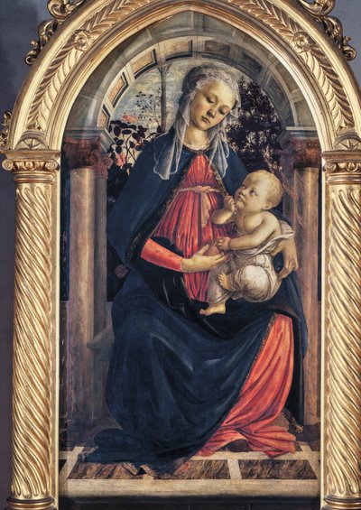 Virgen de la Rosaleda de Sandro (1444/5-1510) Botticelli