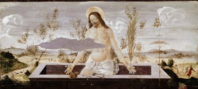 Piedad (detalle) de Sandro Botticelli