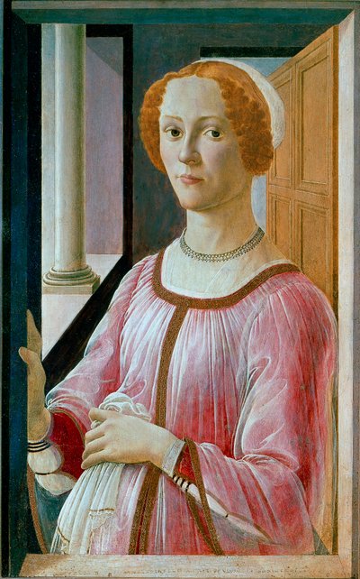 Retrato de Smeralda Bandinelli de Sandro Botticelli
