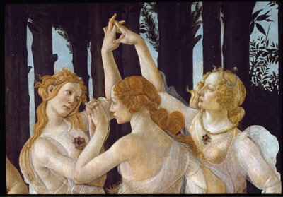Primavera (detalle) de Sandro Botticelli