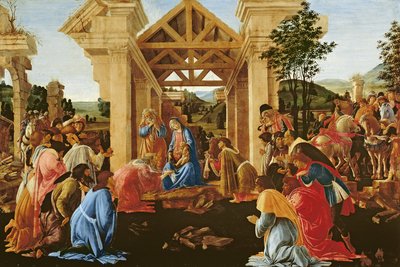 La adoración de los magos, c.1478-82 de Sandro Botticelli