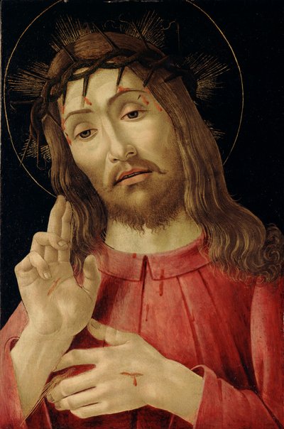 El Cristo resucitado, c.1480 de Sandro Botticelli