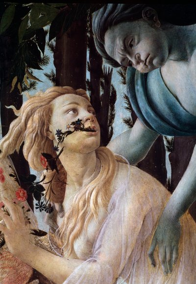 La primavera (detalle) de Sandro Botticelli