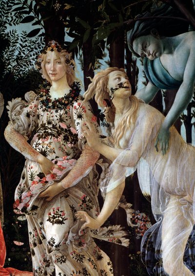 La primavera. (detalle) de Sandro Botticelli