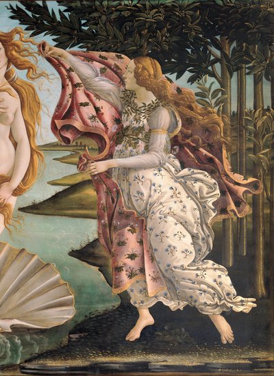 Nacimiento de Venus de Sandro Botticelli