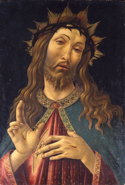 Cristo coronado de espinas, c. 1500 de Sandro Botticelli