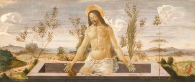 Cristo en la tumba de Sandro Botticelli