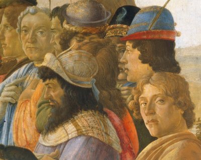 La adoración de los Reyes de Sandro Botticelli