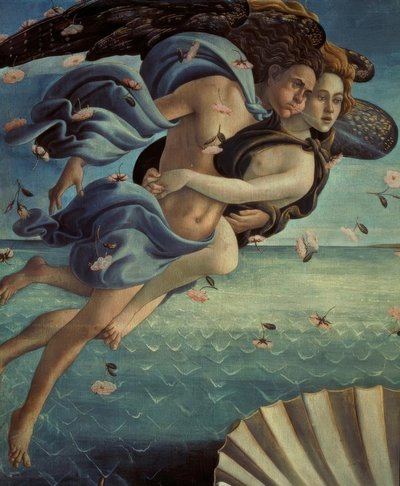 El nacimiento de Venus de Sandro Botticelli