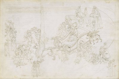 Ilustraciones para la «Divina Comedia» de Dante (Purgatorio, canto 31) de Sandro Botticelli