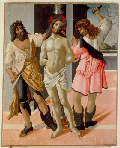 Flagelación de Cristo de Sandro Botticelli