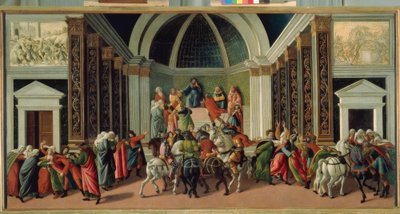 Historia de Virginia de Sandro Botticelli