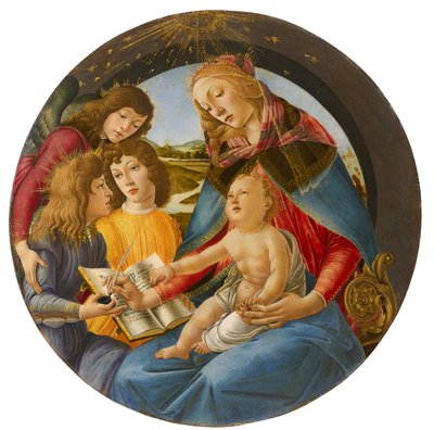 Italiano: Madonna del Magnificat Madonna del Magnificat de Sandro Botticelli
