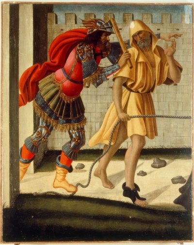 El camino al Calvario de Sandro Botticelli