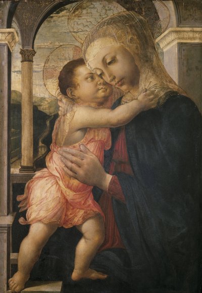 Madonna y el Niño, ca 1466-1467 de Sandro Botticelli