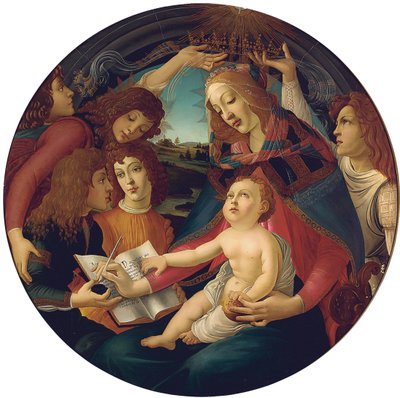 Madonna del Magnificat de Sandro Botticelli
