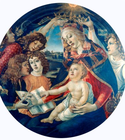 Madonna del Magnificat, 1482 de Sandro Botticelli