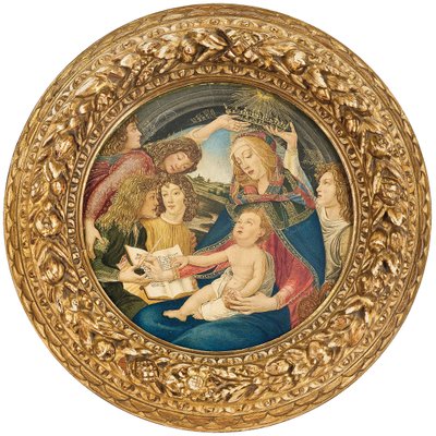 Madonna del Magnificat, círculo de Ricciardo Meacci de Sandro Botticelli