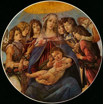 Madonna de la Granada, c1487, 1937 de Sandro Botticelli