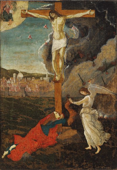 Crucifixión mística de Sandro Botticelli