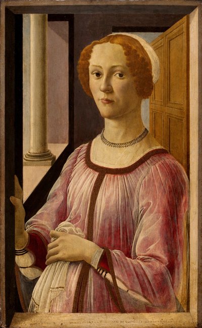Retrato de Smeralda Bandinelli de Sandro Botticelli
