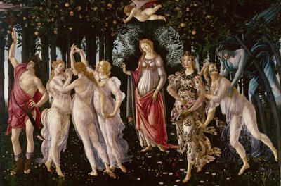 Primavera, c.1478 de Sandro Botticelli
