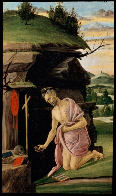 San Jerónimo, entre 1498 y 1505 de Sandro Botticelli