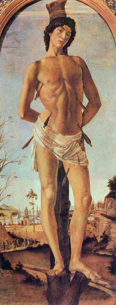 San Sebastián, 1474 de Sandro Botticelli