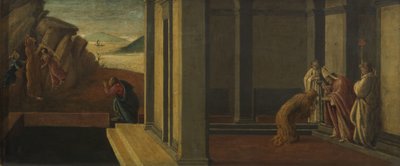 Escenas de la vida de María Magdalena de Sandro Botticelli