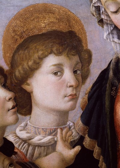 San Juan de la Virgen y el Niño de Sandro Botticelli