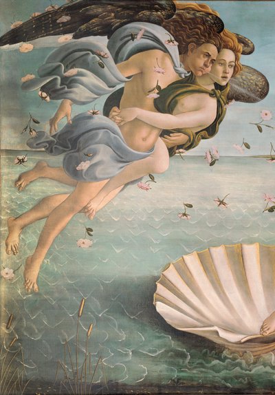 El nacimiento de Venus de Sandro Botticelli