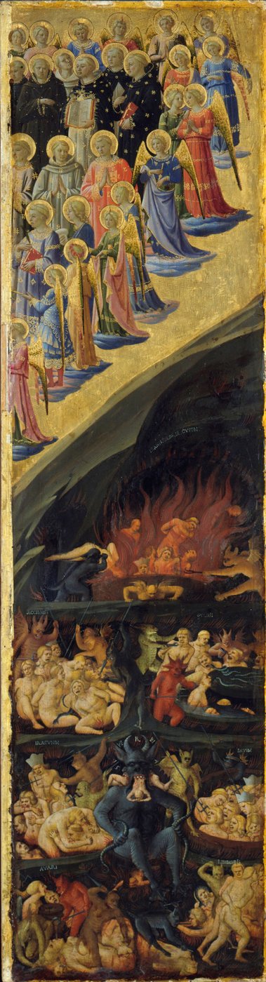 El Juicio Final Altar Alado, Panel Derecho, Principios del Siglo XV de Sandro Botticelli