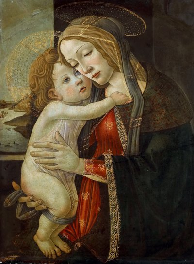 La Virgen y el Niño, c. 1500 de Sandro Botticelli