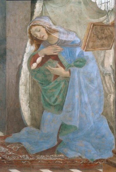 Anunciación de S. Martino de Sandro Botticelli