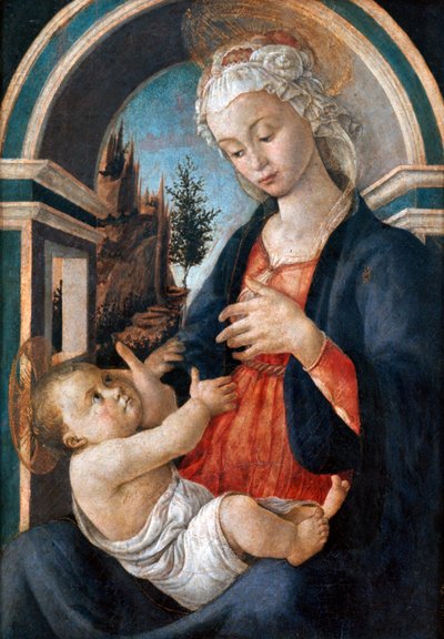 Virgen y Niño, c1444-1510 de Sandro Botticelli