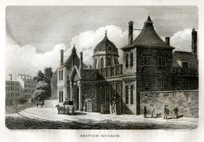 Museo Británico, Londres, c1810 de Sands